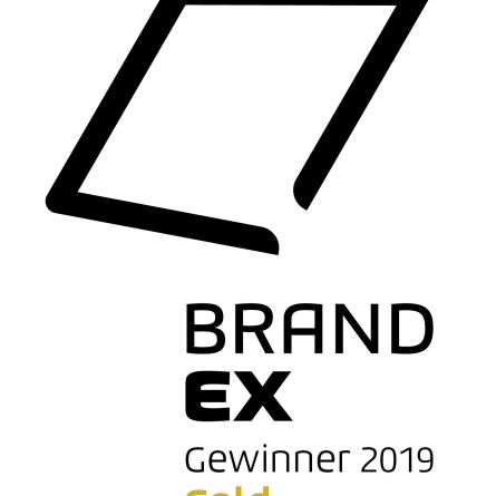 BrandEx Logo Gewinner 2019 Gold